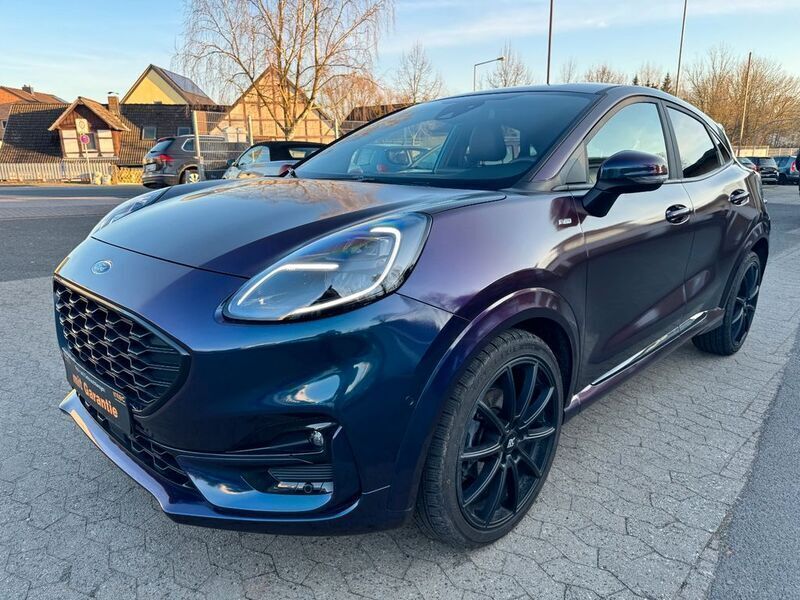 Blau Gebraucht 2022 Ford Puma ST-Line X SUV | 20.300 € (Fairer Preis) - Bild 1/4