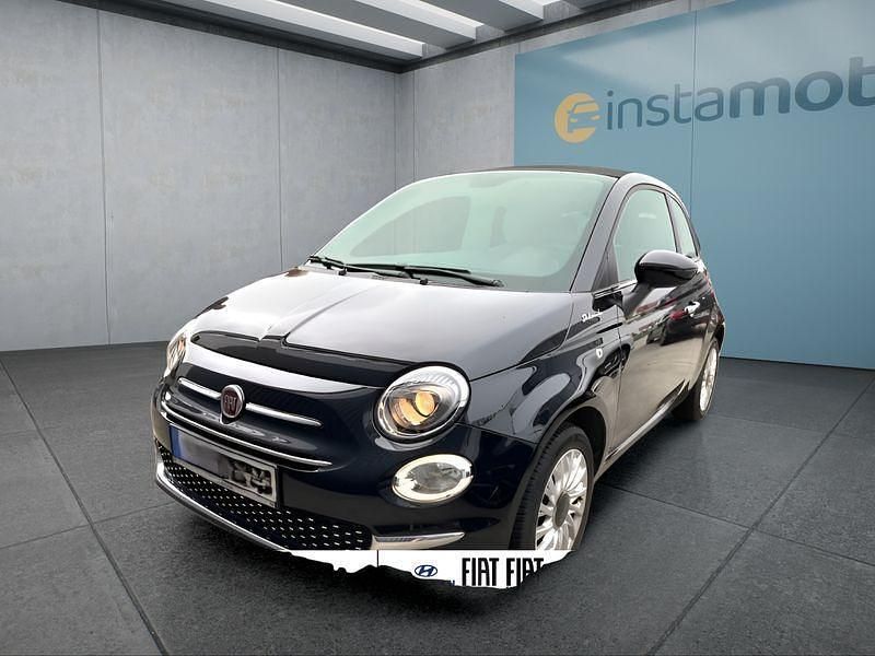 Schwarz Gebraucht 2021 Fiat 500C Cabrio | 13.499 € (Fairer Preis) - Bild 1/4