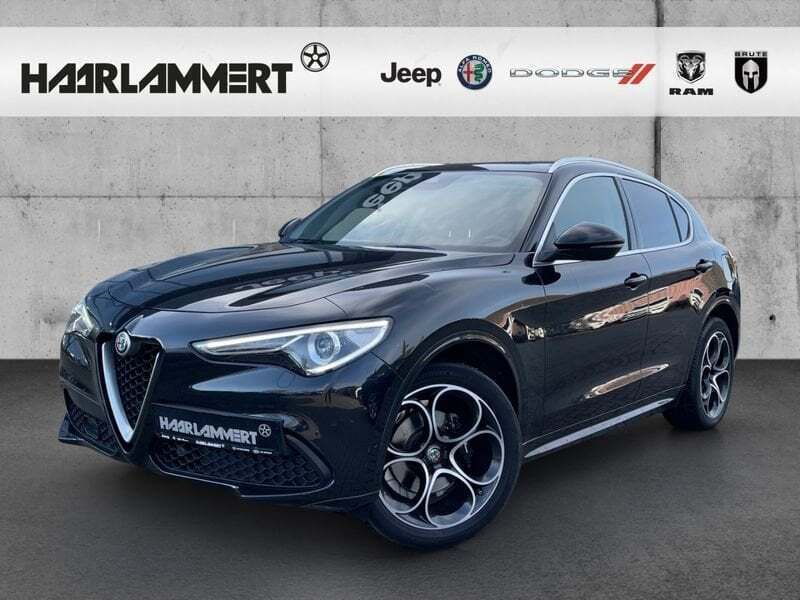 Schwarz Gebraucht 2020 Alfa Romeo Stelvio Lusso SUV | 33.870 € (Teuer) - Bild 1/4