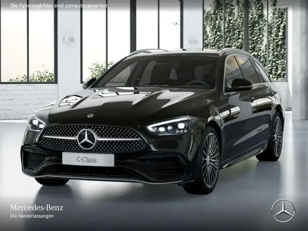 Gebraucht Mercedes C220 AMG 200 PS (147 kW) 2026 Obsidianschwarz Kombi