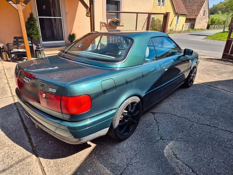 Gebraucht Audi Cabriolet S-Line 150 PS (110 kW) 1997 Grün Cabrio