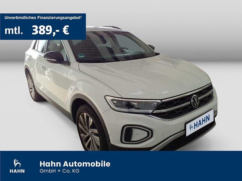 Pure white Gebraucht 2024 VW T-Roc Move SUV | 28.430 € (Guter Preis) - Bild 1/3