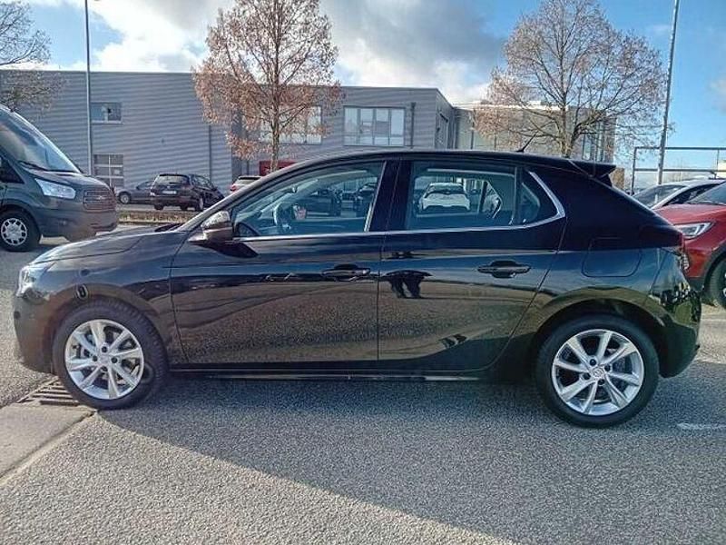 Gebraucht Opel Corsa Elegance 101 PS (74 kW) 2023 Schwarz (diamant schwarz/karbon schwarz) Kleinwagen