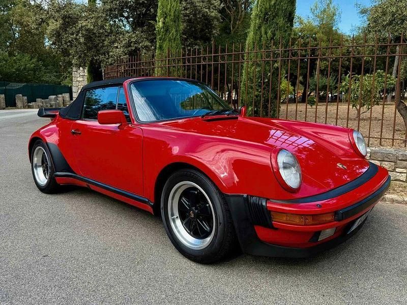 Rot Gebraucht 1988 Porsche 930 Turbo Cabrio | 180.000 € - Bild 1/4