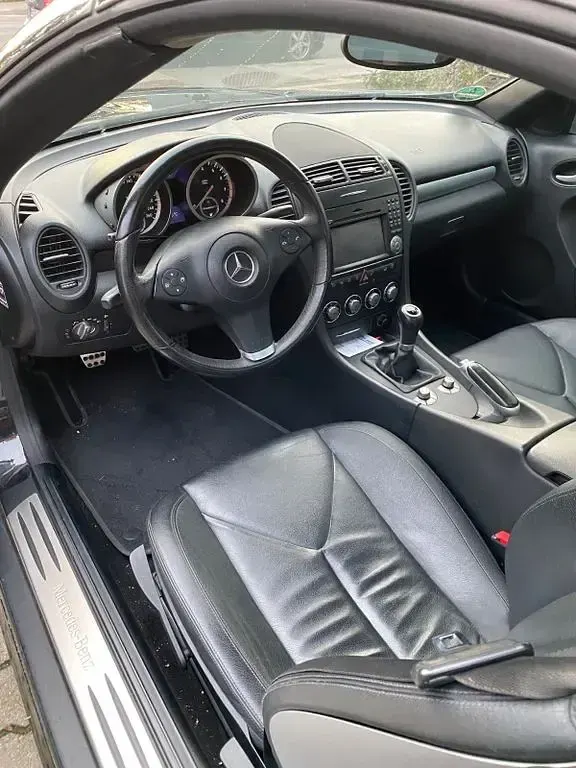 Gebraucht Mercedes SLK200 184 PS (135 kW) 2008 Schwarz Cabrio