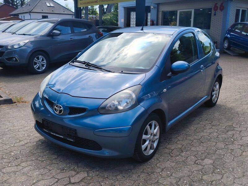 Blau Gebraucht 2008 Toyota Aygo Team Kleinwagen | 2.500 € (Etwas zu teuer) - Bild 1/4