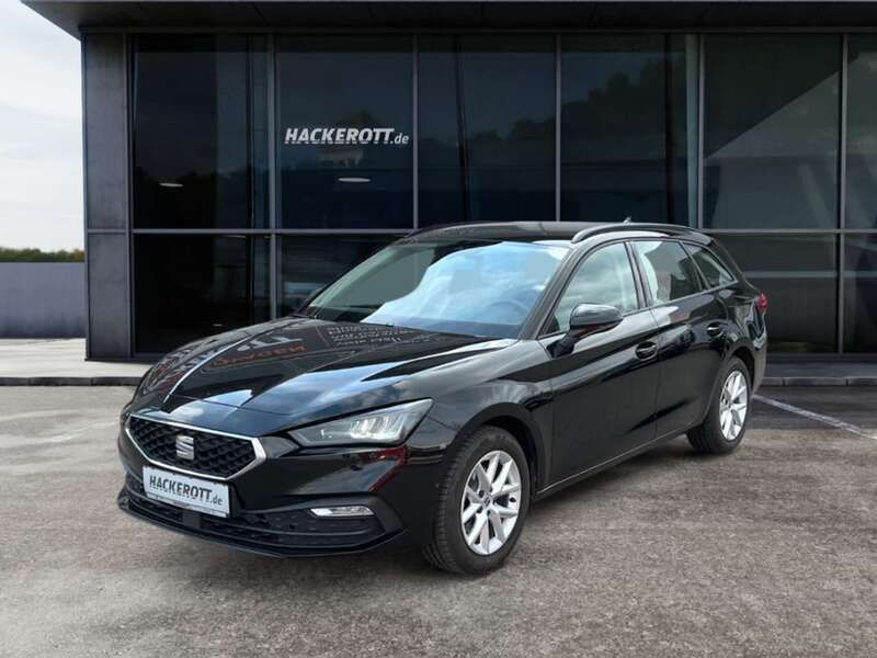 Mitternachtsschwarz Gebraucht 2022 Seat Leon Style Kombi | 18.380 € (Etwas zu teuer) - Bild 1/4