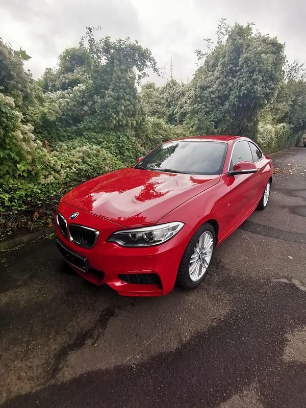 Rot Gebraucht 2016 BMW 218 M Sport Coupé | 15.600 € - Bild 1/4