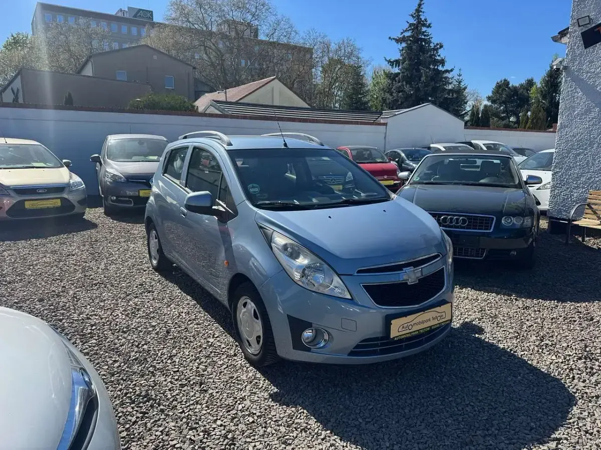 Gebraucht Chevrolet Spark LS 82 PS (60 kW) 2011 Eisblau/misty lake met Kleinwagen