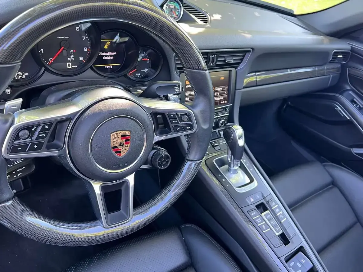 Gebraucht Porsche 991 349 PS (256 kW) 2012 Anthrazitbraun Cabrio