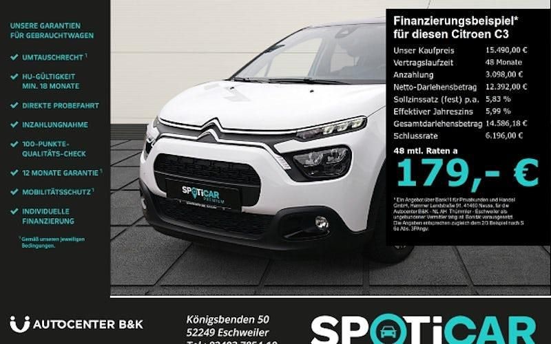 Gebraucht Citroën C3 PureTech 83 PS (61 kW) 2024 Weiß Limousine