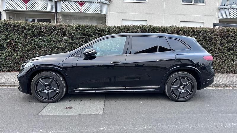Gebraucht Mercedes EQS450+ AMG line 264 kW (360 PS) 2023 Schwarz SUV