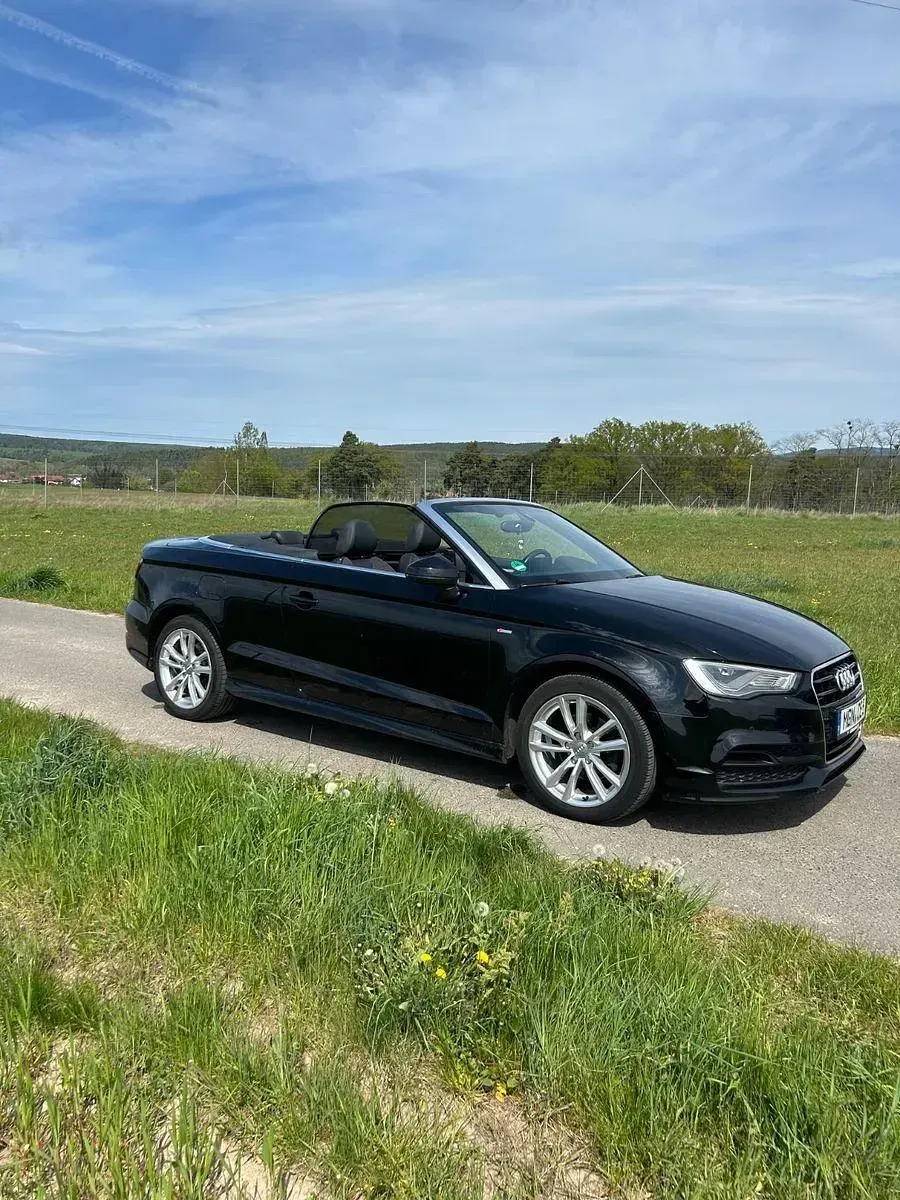 Gebraucht Audi A3 Cabriolet S-Line 150 PS (110 kW) 2015 Schwarz Cabrio