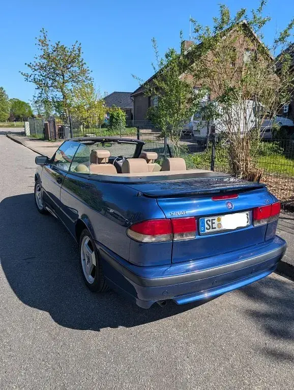 Gebraucht Saab 9-3 Cabriolet 150 PS (110 kW) 2002 Blau Cabrio