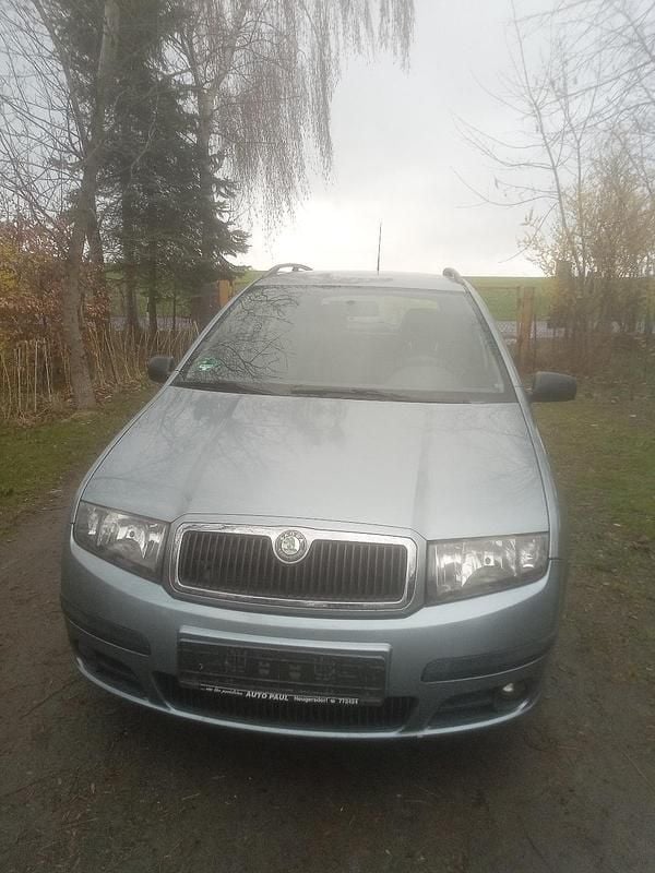 Gebraucht Skoda Fabia 75 PS (55 kW) 2005 Blau Kombi