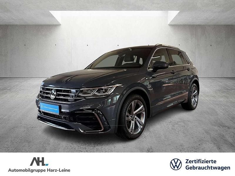 Grau Gebraucht 2021 VW Tiguan R-line SUV | 34.364 € (Fairer Preis) - Bild 1/3
