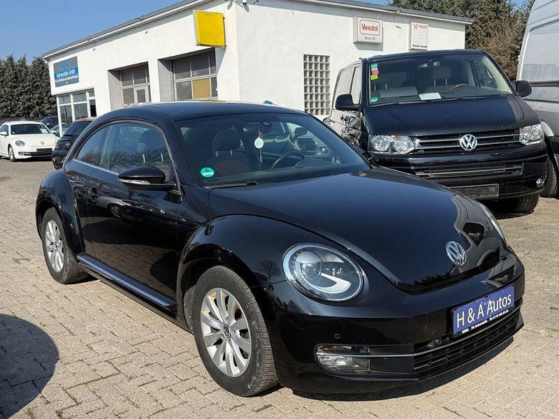 Gebraucht VW Beetle Design 105 PS (77 kW) 2014 Schwarz Kleinwagen