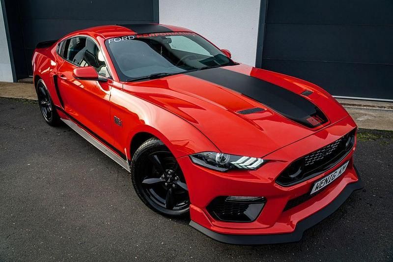 Rot Gebraucht 2018 Ford Mustang Mach 1 | 27.900 € (Fairer Preis) - Bild 1/4