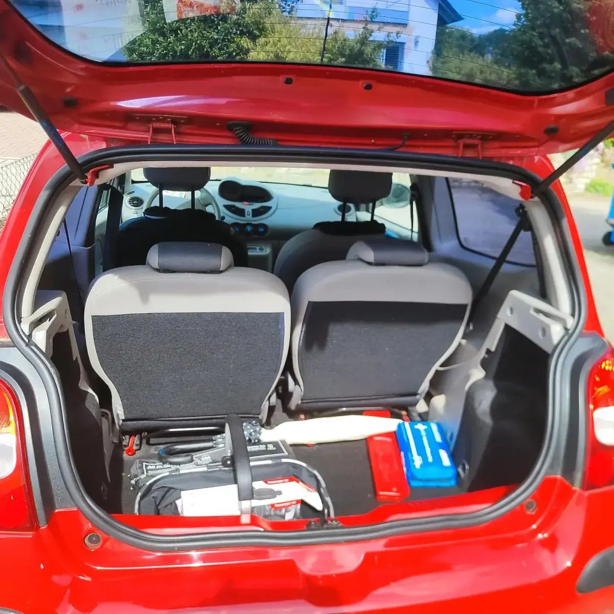 Gebraucht Renault Twingo 75 PS (55 kW) 2008 Rot Kleinwagen