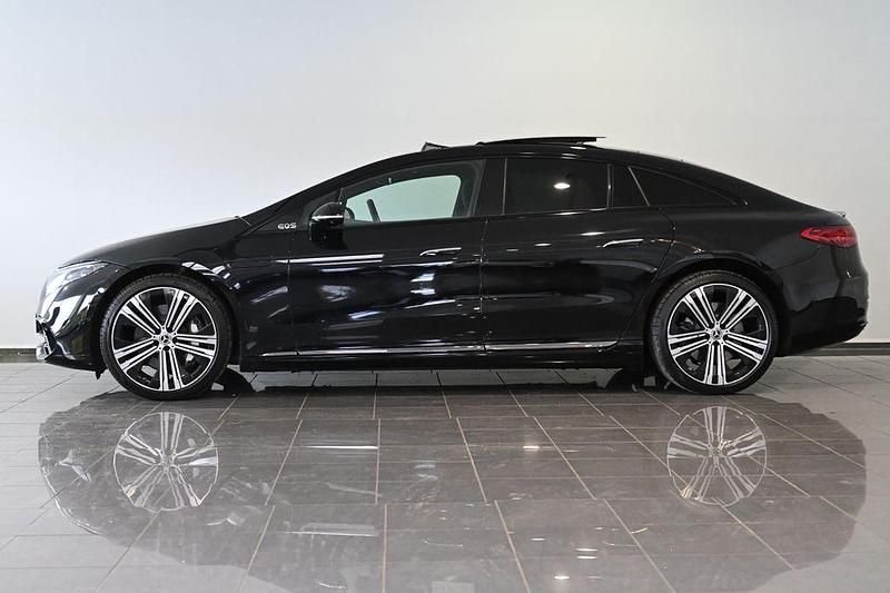 Gebraucht Mercedes EQS450+ Premium Plus 244 kW (333 PS) 2022 Schwarz obsidianschwarz metallic (metallic) Limousine