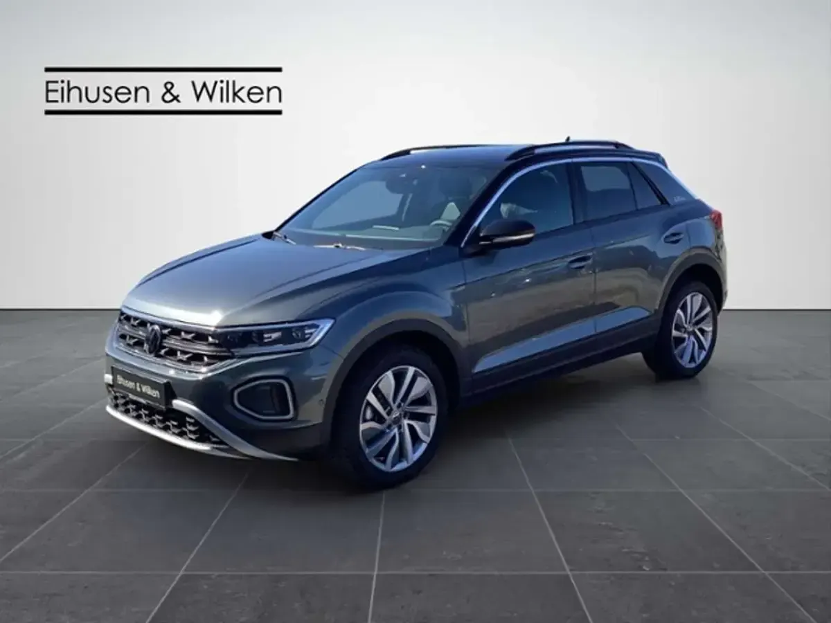 Gebraucht VW T-Roc Goal 150 PS (110 kW) 2026 Indiumgrau metallic / schwarz SUV