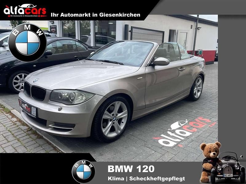 Kaschmirsilber metallic Gebraucht 2008 BMW 120 Cabriolet Cabrio | 5.700 € (Guter Preis) - Bild 1/4