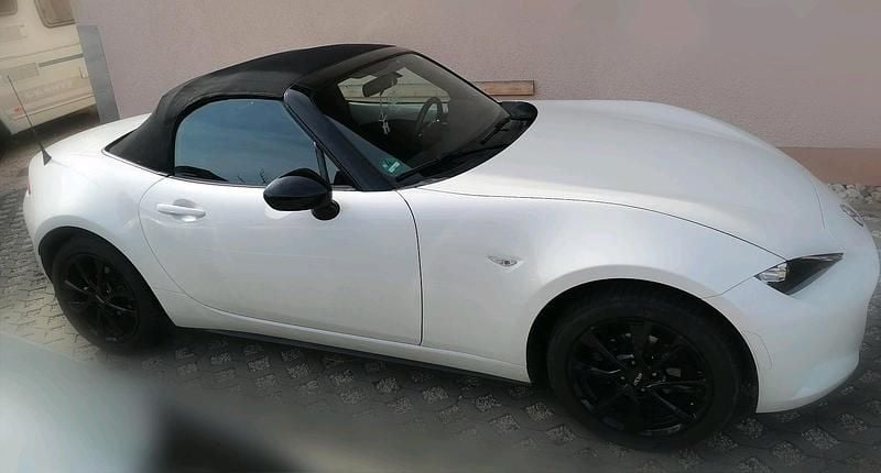 Gebraucht Mazda MX5 132 PS (97 kW) 2019 Weiß Cabrio