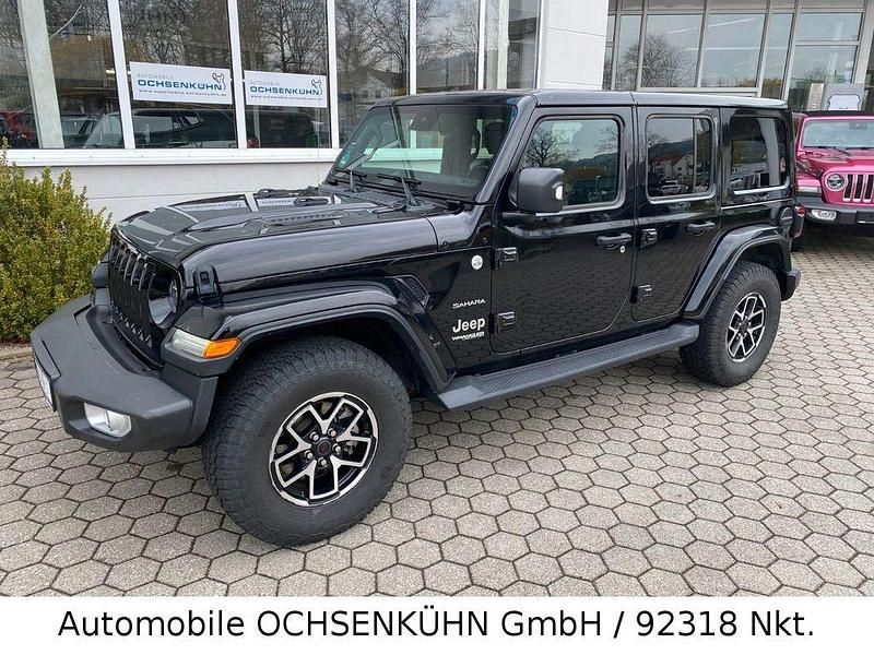Gebraucht Jeep Wrangler Sahara 272 PS (200 kW) 2021 Schwarz SUV