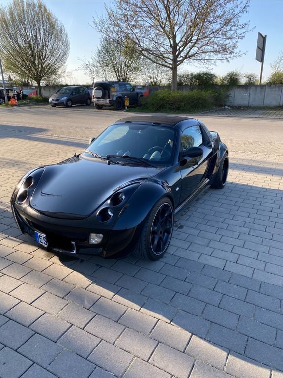 Schwarz Gebraucht 2005 Smart Roadster Brabus Cabrio | 8.999 € (Fairer Preis) - Bild 1/4