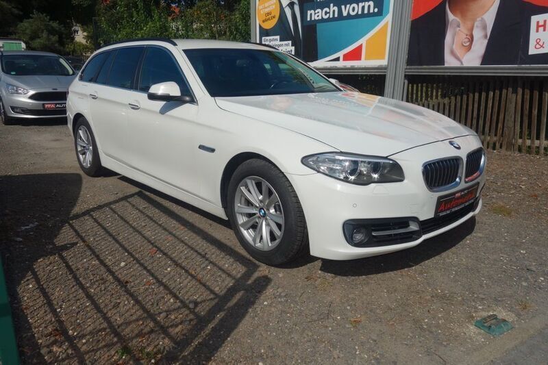 Weiß Gebraucht 2016 BMW 520 Performance Kombi | 9.999 € (Superpreis) - Bild 1/4