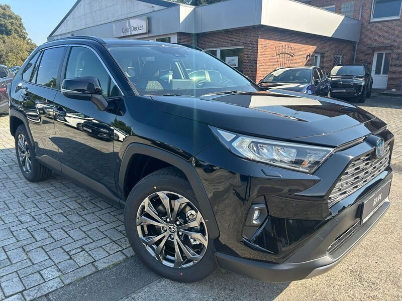 Tiefschwarz mica metallic Gebraucht 2025 Toyota RAV4 Hybrid SUV | 42.990 € (Guter Preis) - Bild 1/4