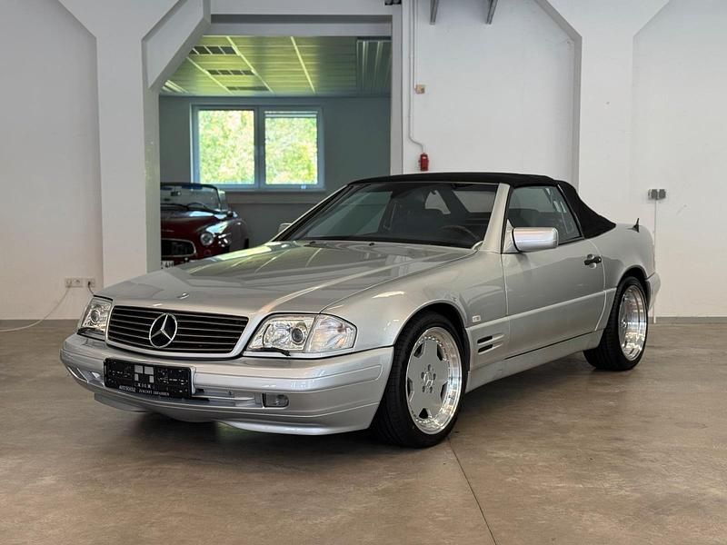Silber Gebraucht 1997 Mercedes SL320 AMG Cabrio | 18.499 € (Superpreis) - Bild 1/4