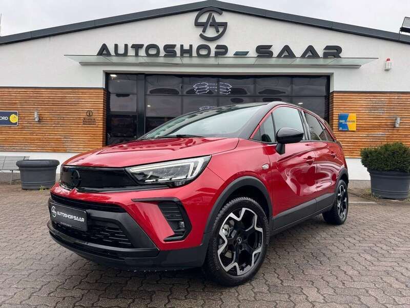 Chili rot/kardio rot Gebraucht 2023 Opel Crossland X GS Line SUV | 17.600 € (Guter Preis) - Bild 1/4