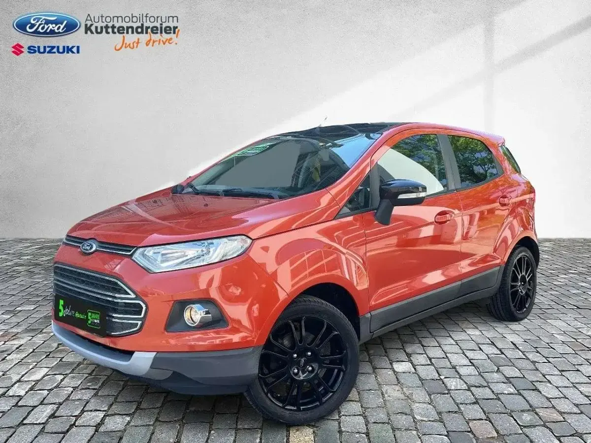 Gebraucht Ford Ecosport Titanium 95 PS (69 kW) 2017 Marsrot metallic SUV