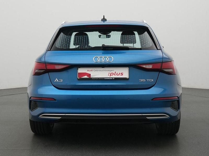 Usata Audi A3 Advanced 150 CV (110 kW) 2021 Blu Berlina