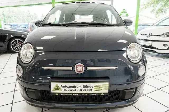 Gebraucht Fiat 500 86 PS (63 kW) 2012 Blau Kleinwagen