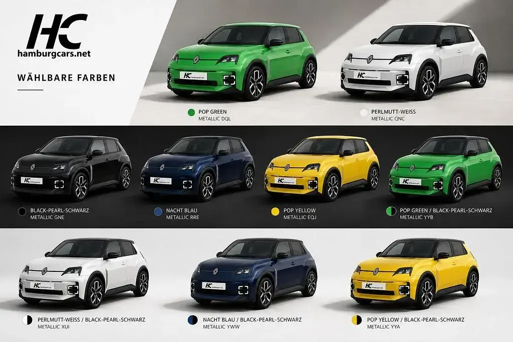 Neu Renault R5 Iconic 110 kW (150 PS) 2026 Im konfigurator wählbar Kleinwagen