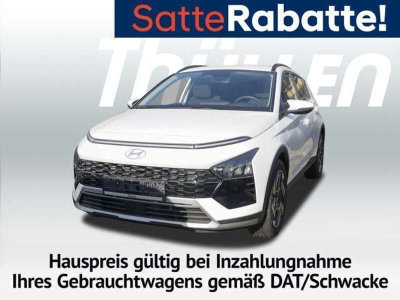 Weiß Neu 2024 Hyundai Bayon Prime SUV | 23.480 € (Guter Preis) - Bild 1/4