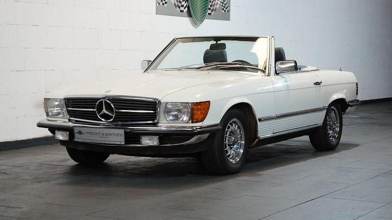 Weiß Gebraucht 1981 Mercedes SL380 Cabrio | 19.900 € - Bild 1/4
