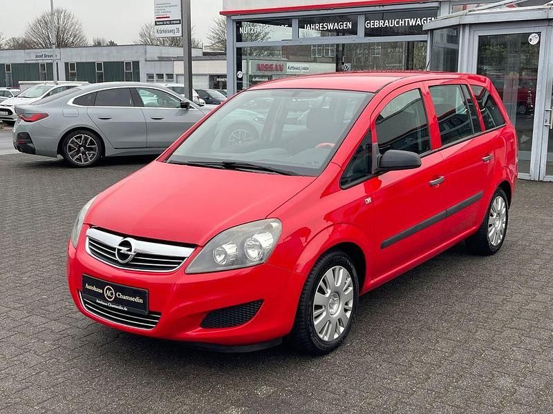 Gebraucht Opel Zafira Selection 116 PS (85 kW) 2009 Powerrot b Van / Kleinbus