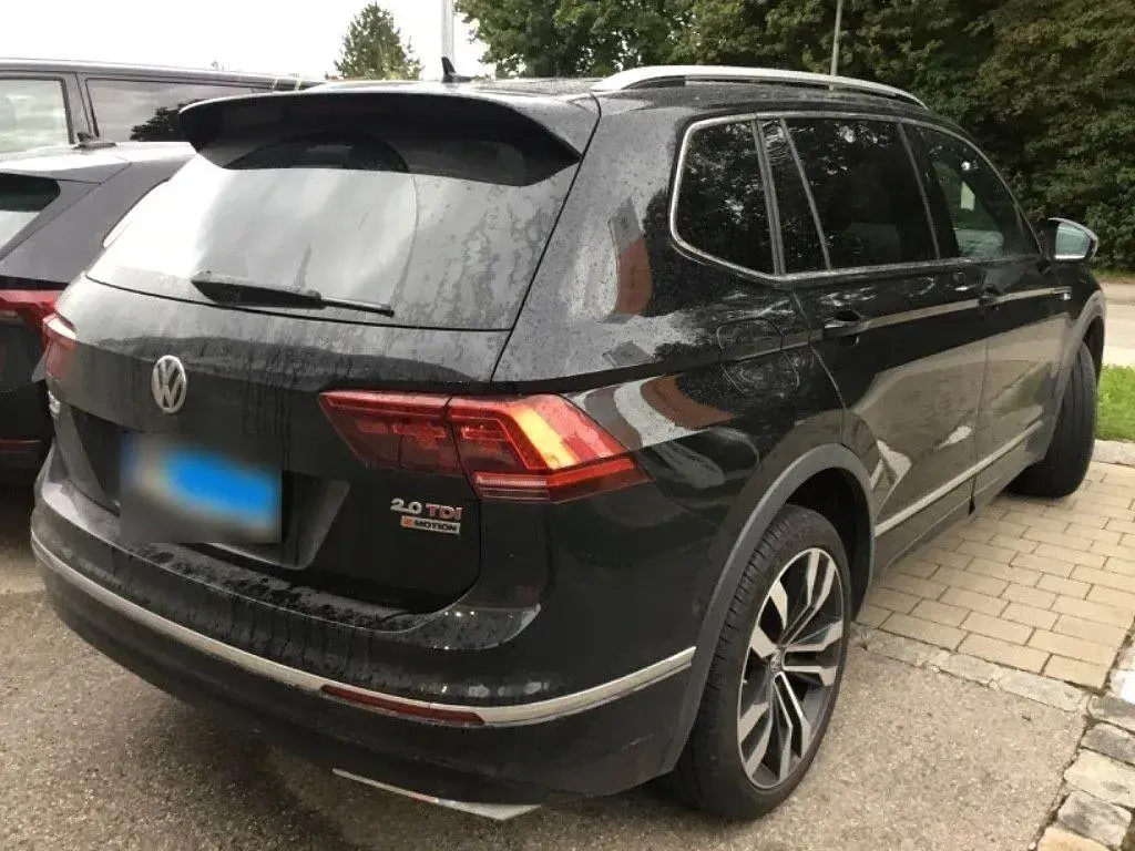 Brugt VW Tiguan Allspace R-line 239 HK (175 kW) 2019 Sort SUV