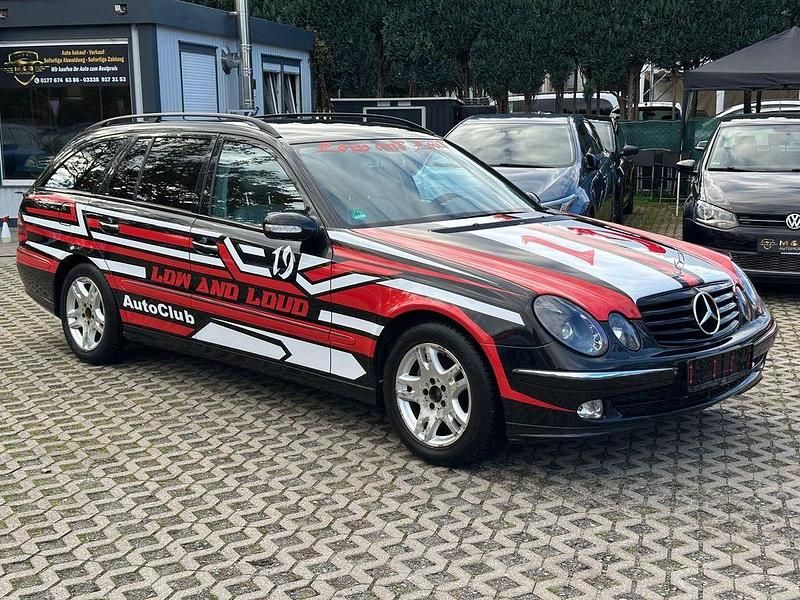 Schwarz Gebraucht 2003 Mercedes E270 Kombi | 3.290 € (Fairer Preis) - Bild 1/4