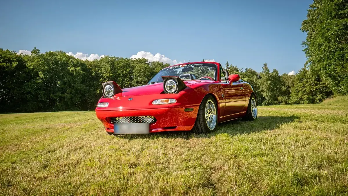 Gebraucht Mazda MX5 131 PS (96 kW) 1994 Rot Cabrio