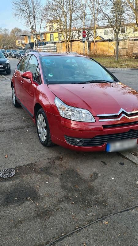 Gebraucht Citroën C4 109 PS (80 kW) 2008 Rot Kleinwagen