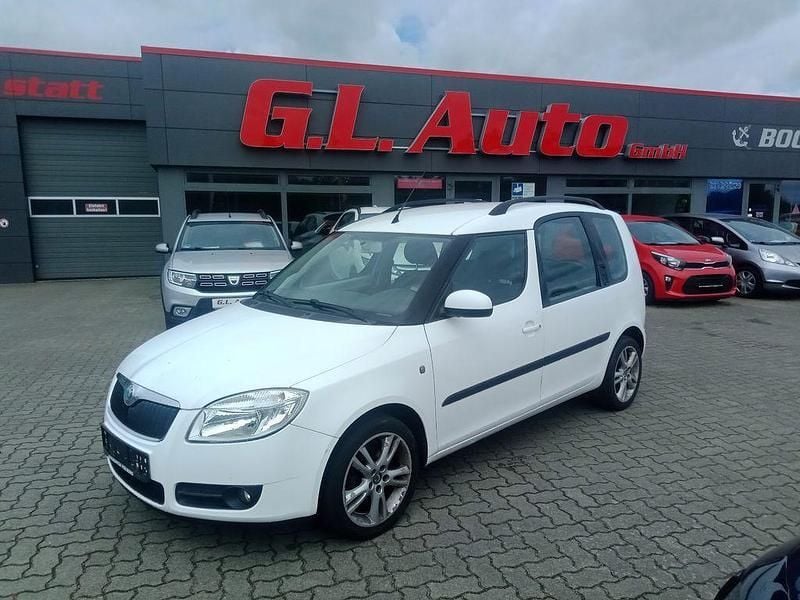 Weiß Gebraucht 2008 Skoda Roomster Style Kombi | 990 € (Superpreis) - Bild 1/4