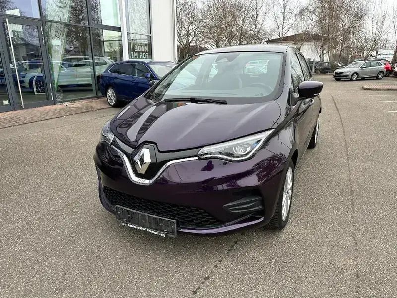 Violett Gebraucht 2021 Renault Zoe Experience Kleinwagen | 13.990 € (Etwas zu teuer) - Bild 1/4