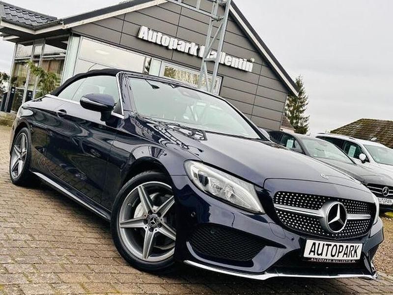 Gebraucht Mercedes C200 AMG 184 PS (135 kW) 2017 Blau Cabrio