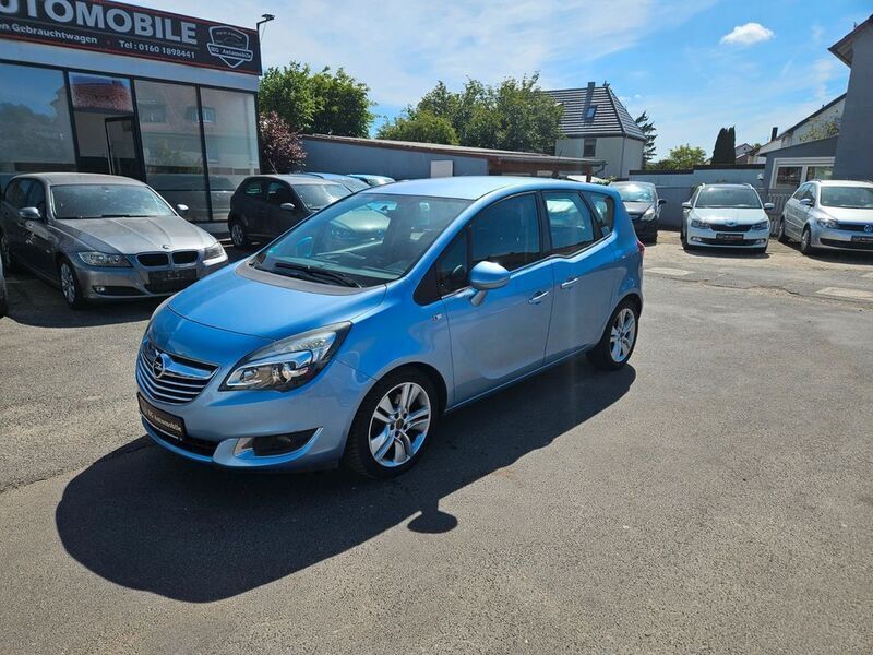Blau Gebraucht 2014 Opel Meriva Innovation Van / Kleinbus | 4.490 € (Fairer Preis) - Bild 1/4