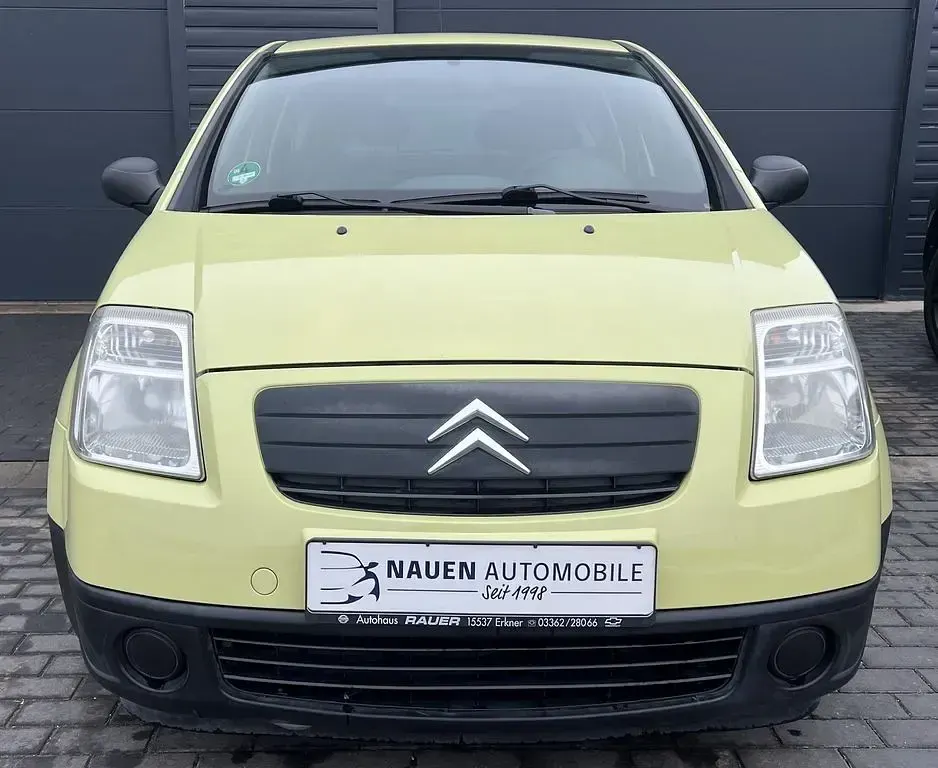 Gebraucht Citroën C2 Advance 60 PS (44 kW) 2006 Gelb Kleinwagen