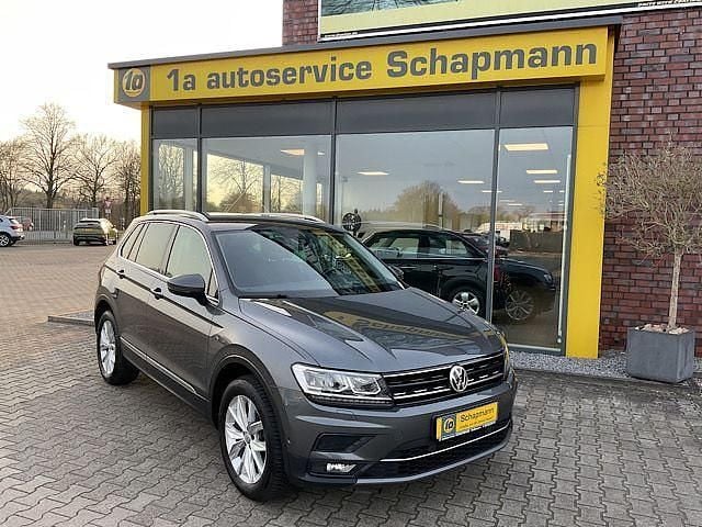 Gebraucht VW Tiguan Highline 150 PS (110 kW) 2019 Indiumgrau metallic SUV